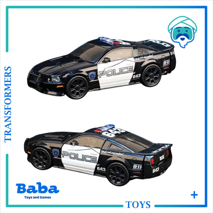 Mainan Robot Transformers Deformation Toy Bmb Ls-02 Barricade