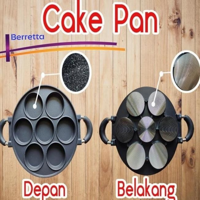 Promo Cetakan Kue 7 Lubang Anti Lengket / Cetakan Kue Lumpur / Rosnitejo