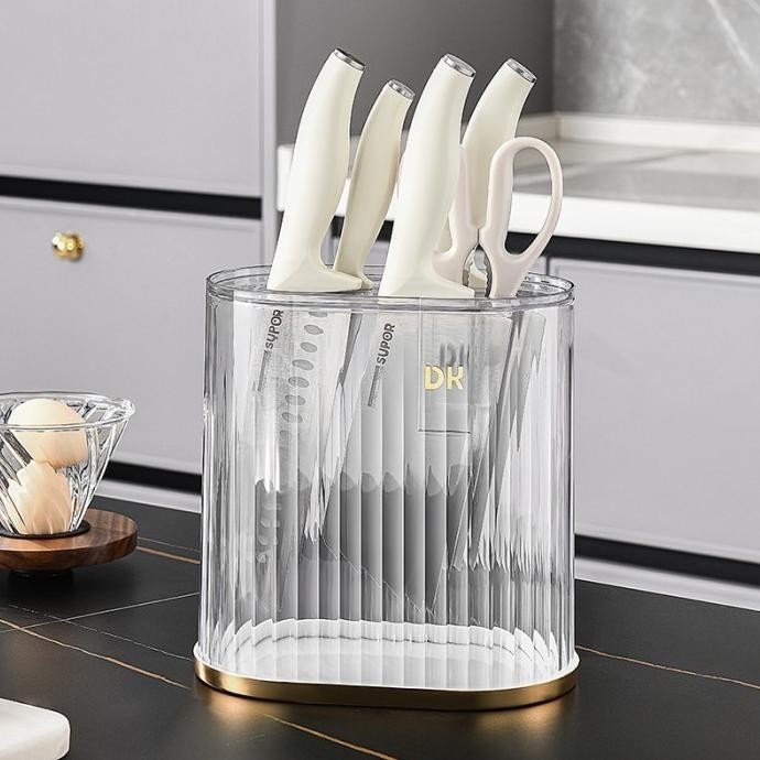 Tempat Pisau Dapur Wadah Penyimpanan Pisau Aesthetic Rak Pisau