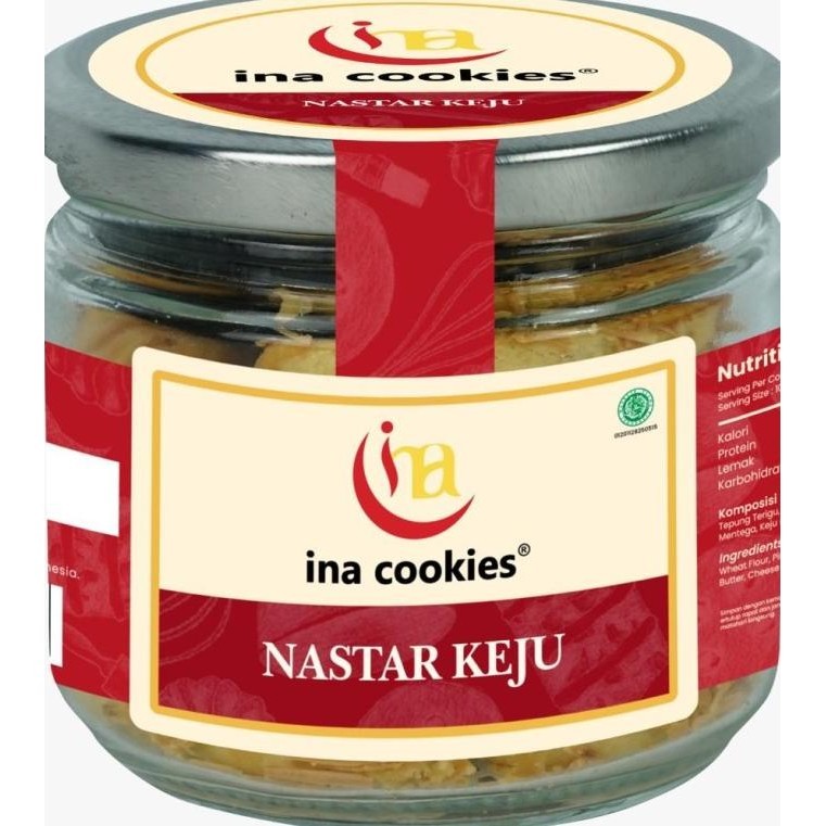 

Ina Cookies Nastar Keju Jar Limited Edition