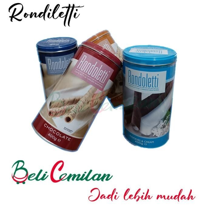 

Ready Wafer Stick Rondoletti / Rondeleti Astor - Aneka Rasa 400Gr Original