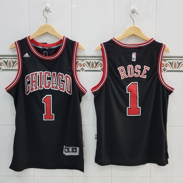 Baju Jersey Basket Nba Swingman Derri Rose Chicago Bulls