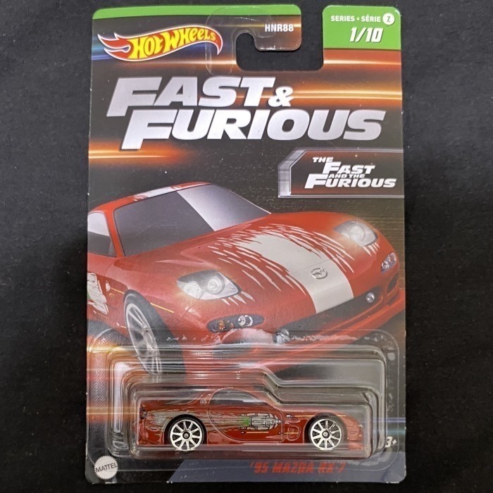 Hotwheels Mazda Rx 7 Fast Furious
