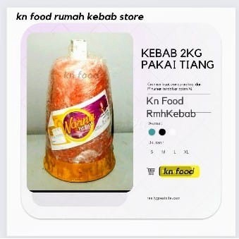 

Daging Kebab Warna 2Kg Pakai Tiang - Daging Kebab Sapi 2Kg Plus Tiang Halal Bpom. -Gratisongkir