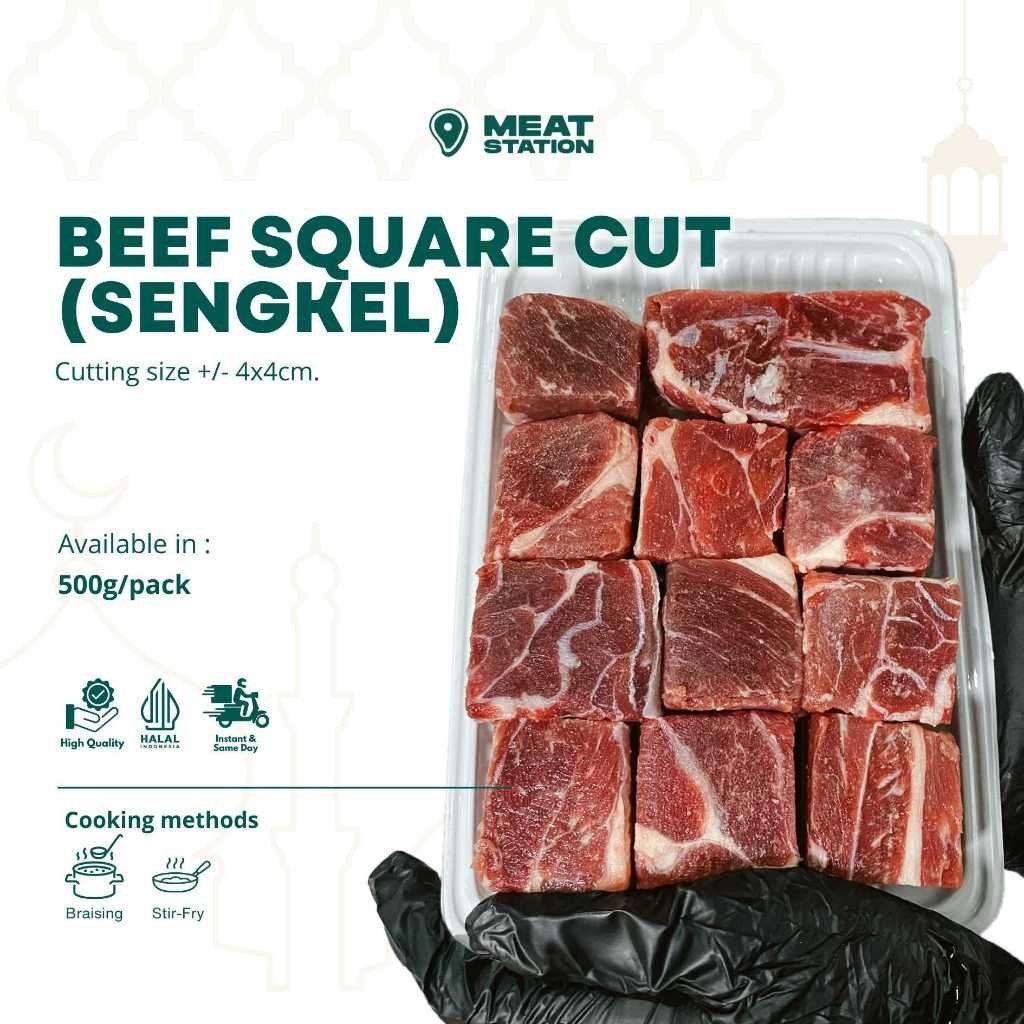 

Daging Rendang Import Australia / Sengkel Sapi / Sapi Australia -Gratisongkir