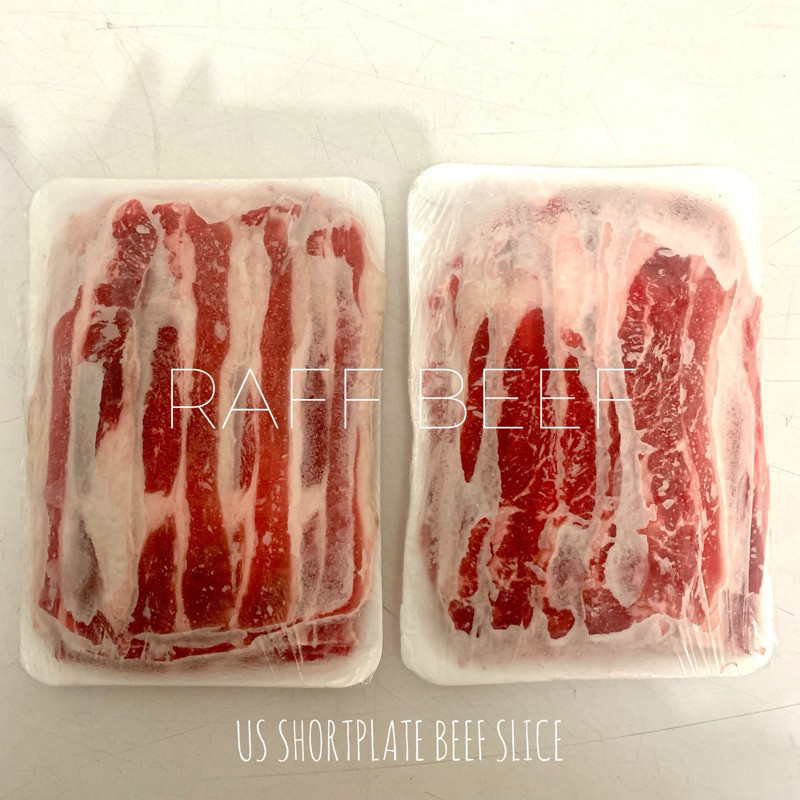 

Us Shortplate Beef Slice 500Gr -Gratisongkir