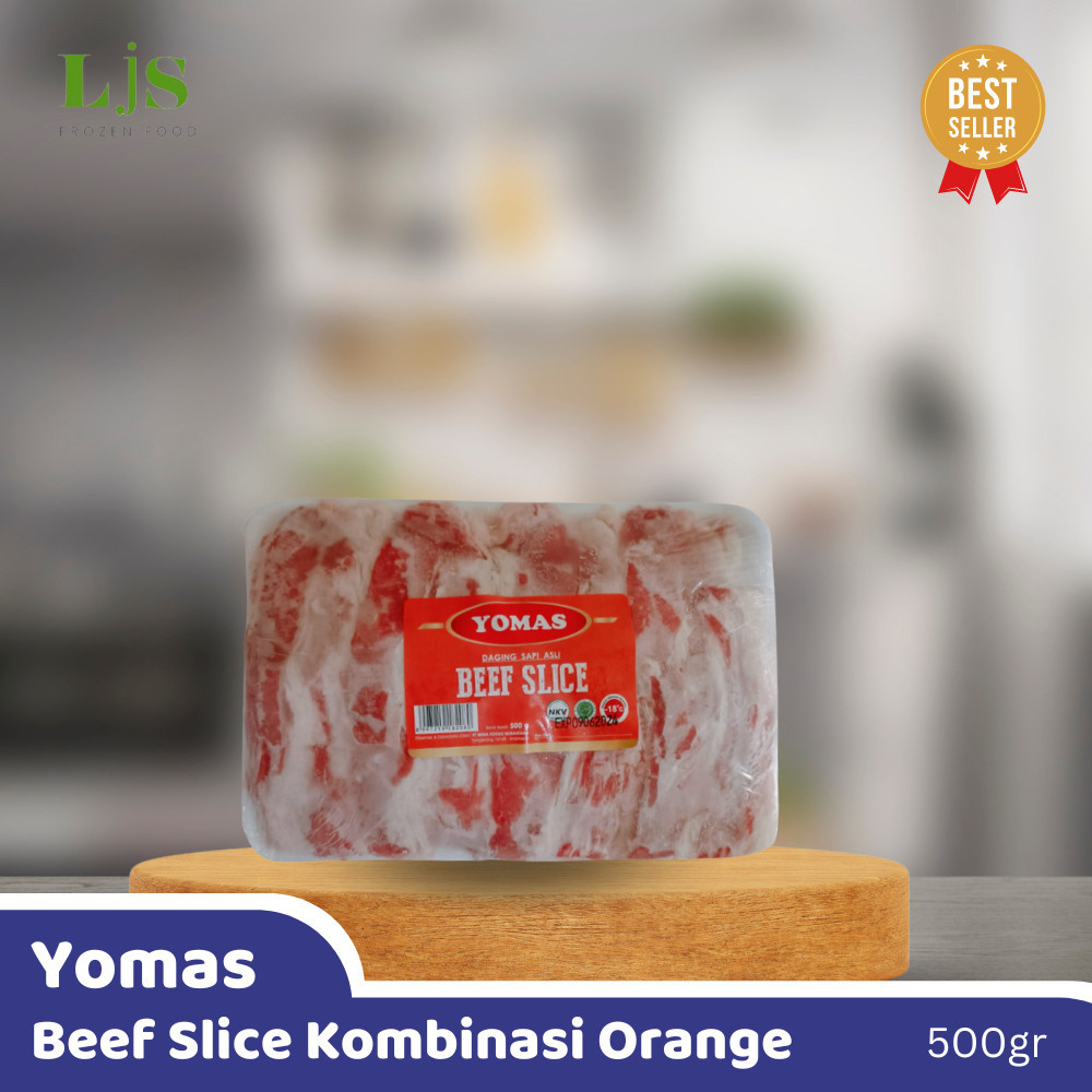

Yomas Beef Slice Kombinasi 500Gr -Gratisongkir