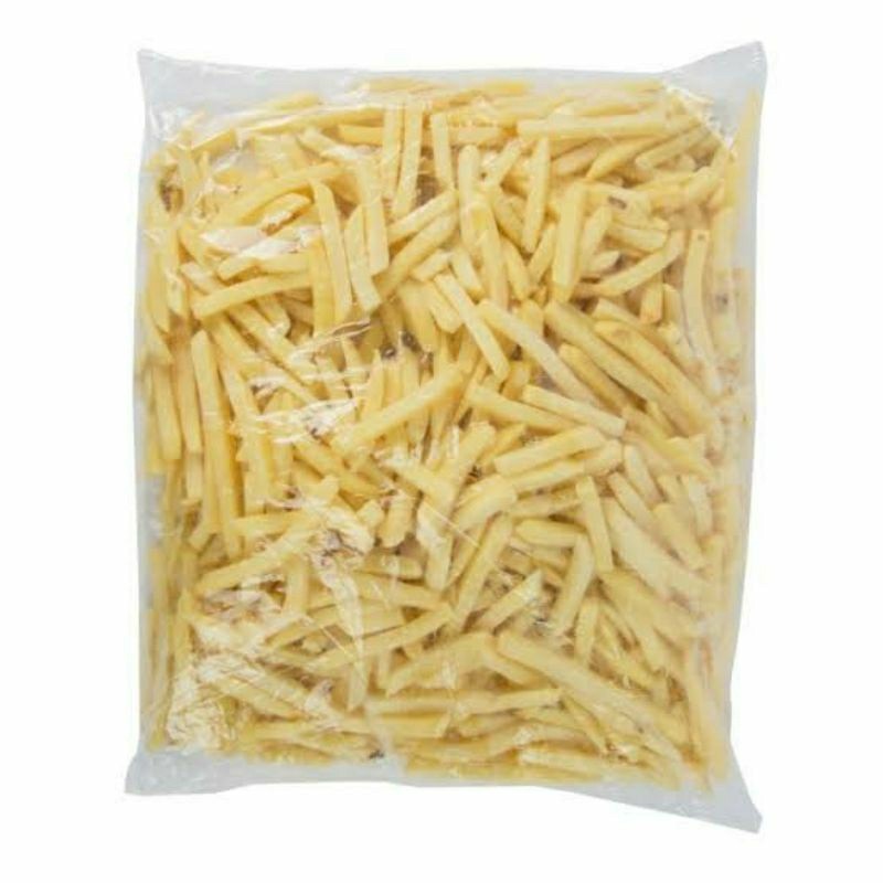 

French Fries Shoestring 7Mm 2 Kg / Kentang Goreng Beku Straight Cut -Gratisongkir