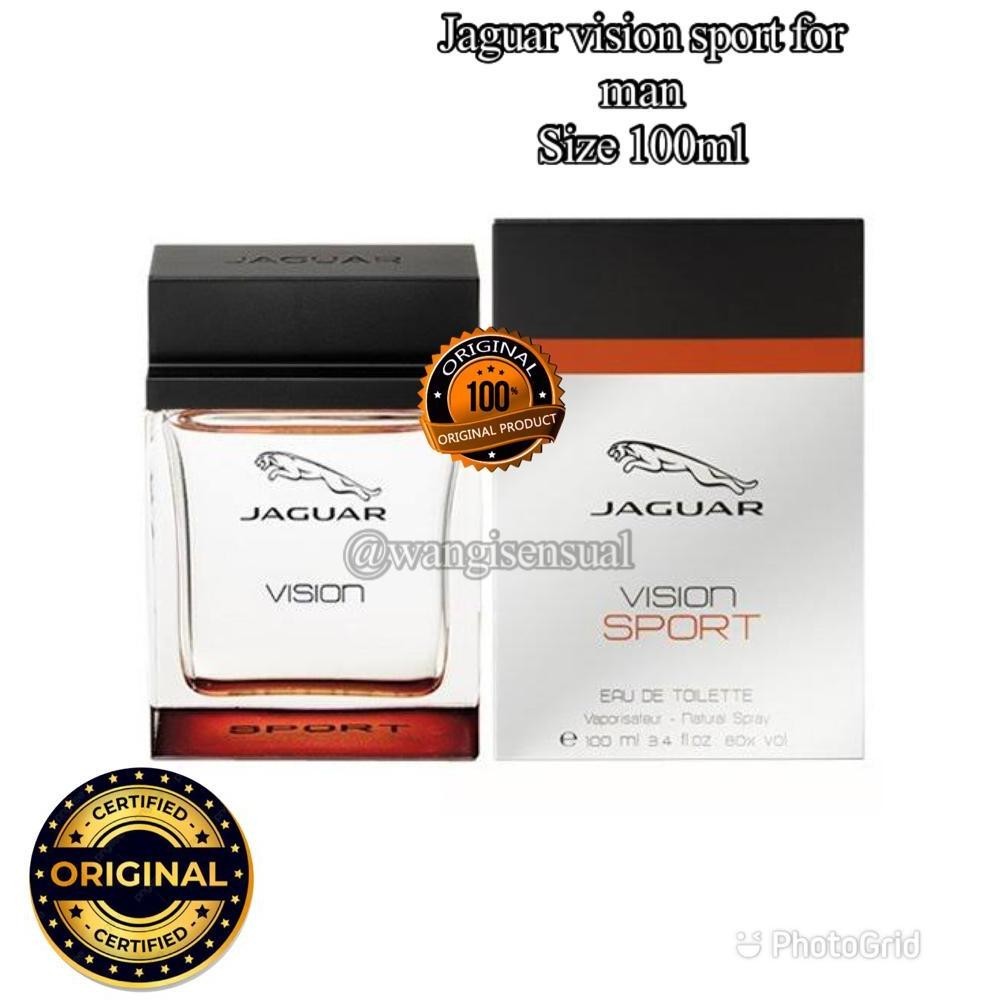 PARFUM ORIGINAL JAGUAR VISION SPORT MAN 100ML (UNBOX)