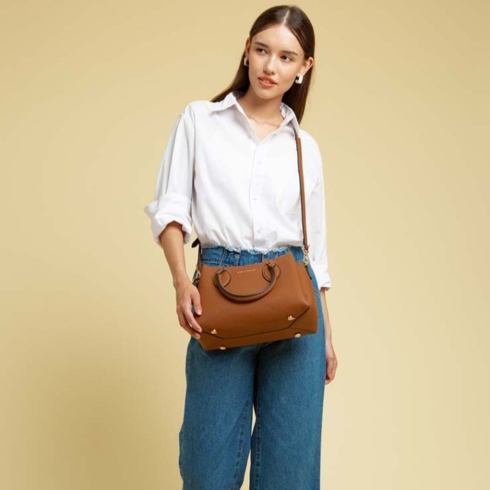 Stella Rossa Vanya Satchel Brown