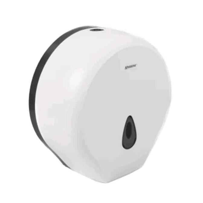 

Krisbow Dispenser Kertas Tisu Gulung Jumbo Putih Tempat Tisu Toilet GM