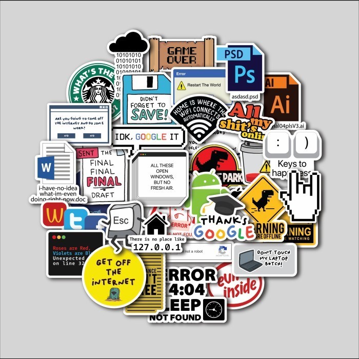 

Sticker Internet Meme Murah