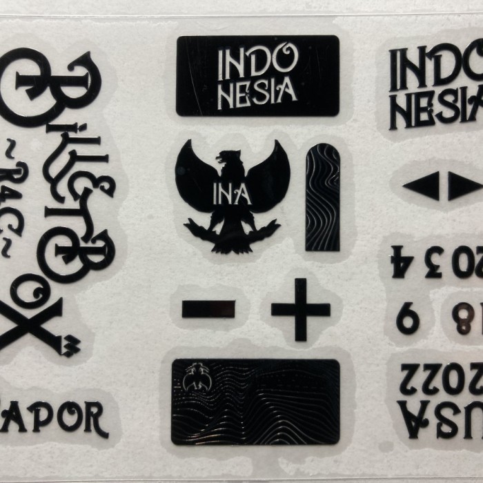 

Sticker Billet Box Metal Decal Sticker