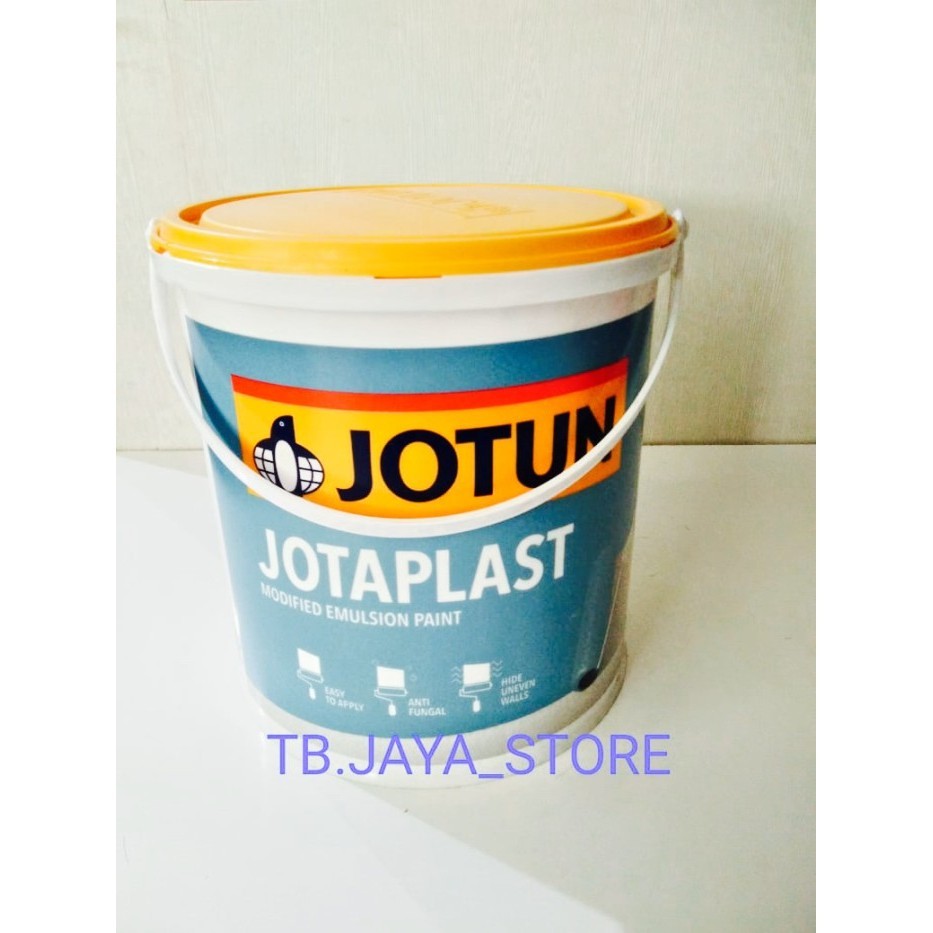 NEW SERIES JOTUN JOTAPLAST PUTIH / CAT TEMBOK INTERIOR / JOTUN PUTIH (CHI) 5 KG ORIGINAL QUALITY