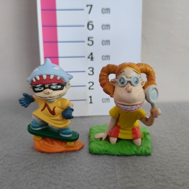 A059 figure rugrats chuckie mainan vintage barang koleksi