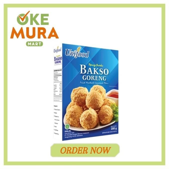 

Pondan Unifood Tepung Bakso Goreng 200gr