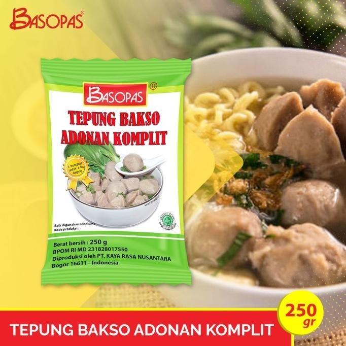 

BASOPAS Tepung Bakso Adonan Komplit 250gr