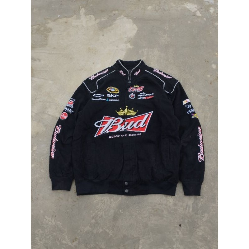 jaket nascar Bud no tag