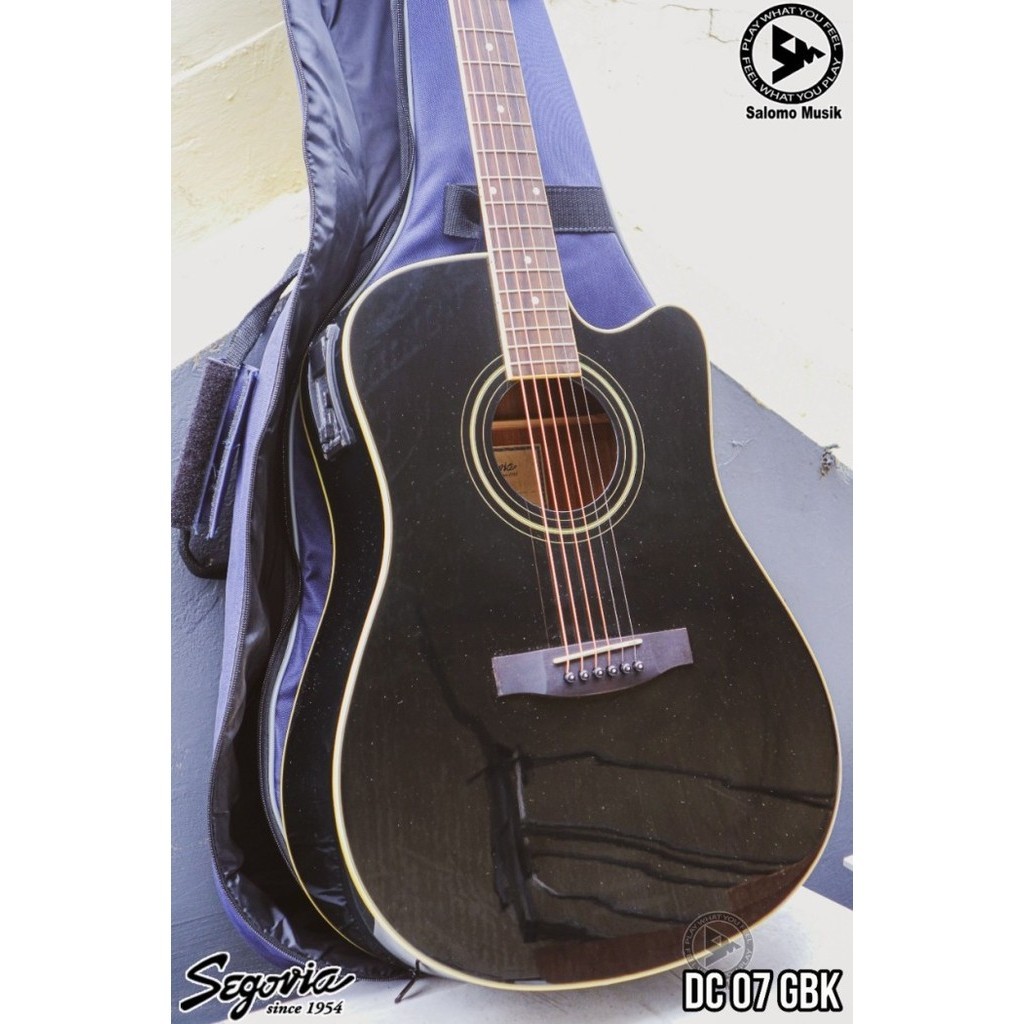 Gitar Akustik Elektrik Segovia Dc07 Varian Warna