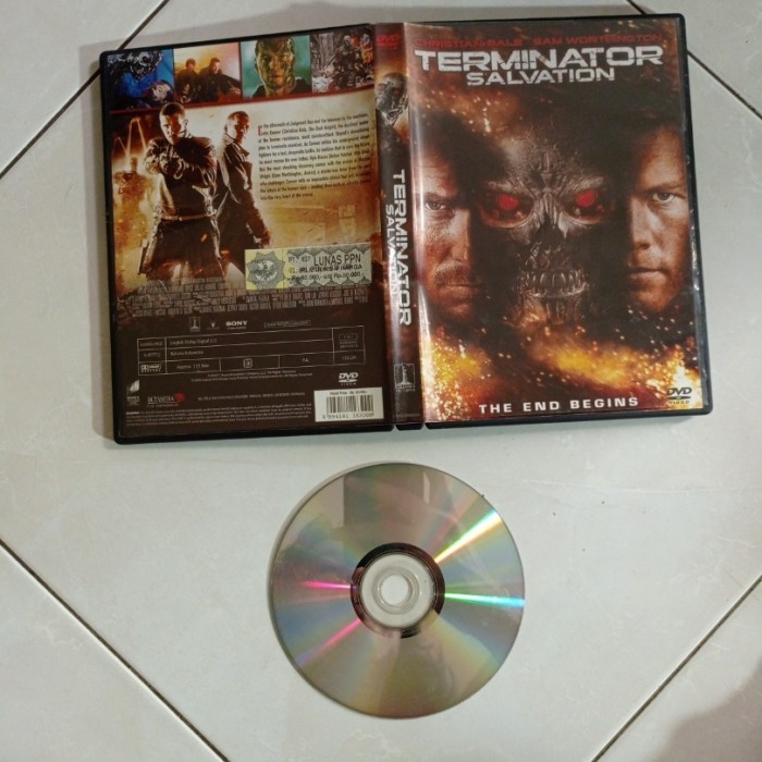DVD original Terminator salvation BEKAS