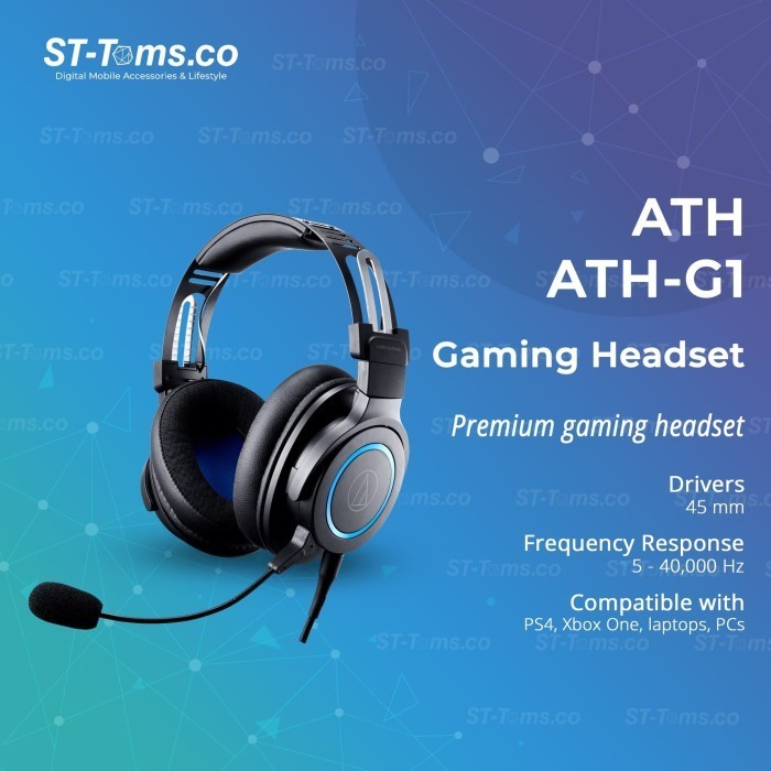 Audio Technica Ath-G1 Premium Gaming Headset