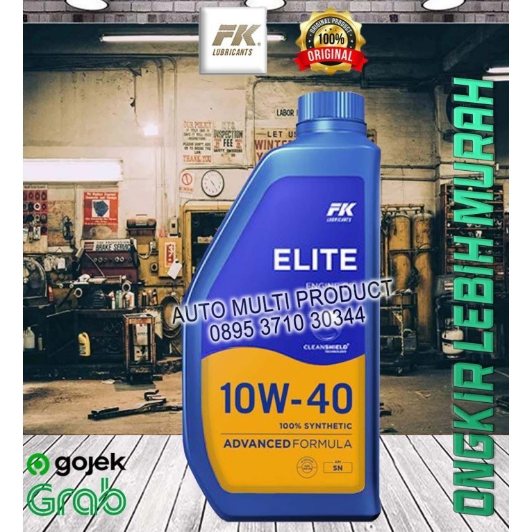 OLI, OLI FK, MOBIL, MOTOR, BENSIN, ELITE SN, 10W40, 1 LITER