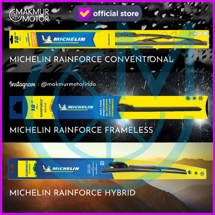 Michelin Rainforce Hybrid Wiper For Brio