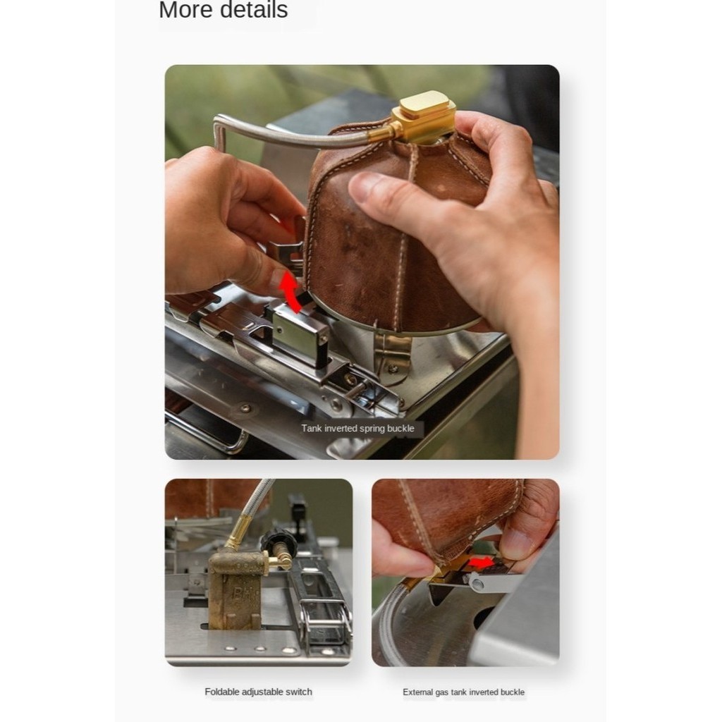 Portable Gas Stove Naturehike Nh20Rj001 Kompor Outdoor Camping