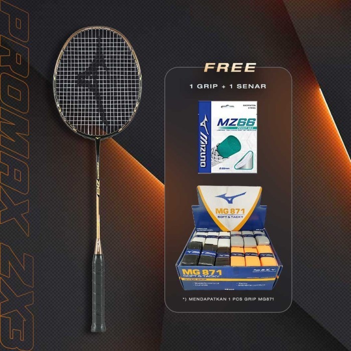 Mizuno Promax Zx3 Raket Badminton