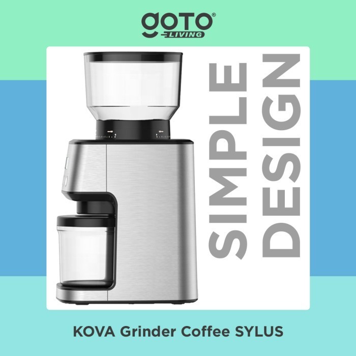 Kova Sylus Coffee Grinder Maker Digital Mesin Giling Biji Kopi Listrik