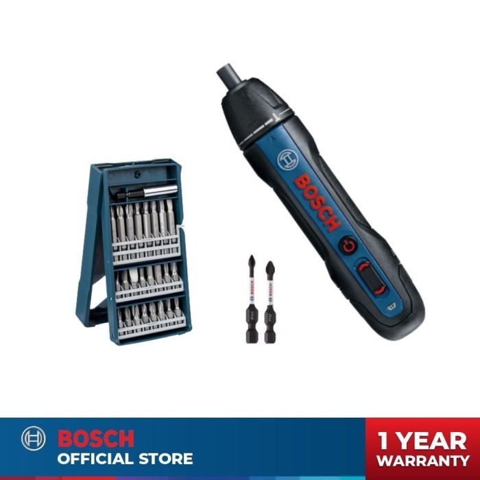 Bosch Go Gen 2 Obeng Baterai + 25 X-Line