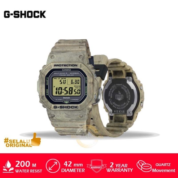 Casio G-Shock Gw-B5600Sl-5Dr/Gw-B5600Sl-5Dr/Gw-B5600Sl Original Murah