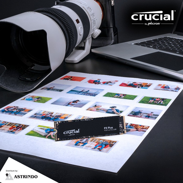 Crucial Ssd P3 Plus Pcie Gen4 M.2 Nvme 500Gb 1Tb 2Tb 4Tb Ssd Gen 4