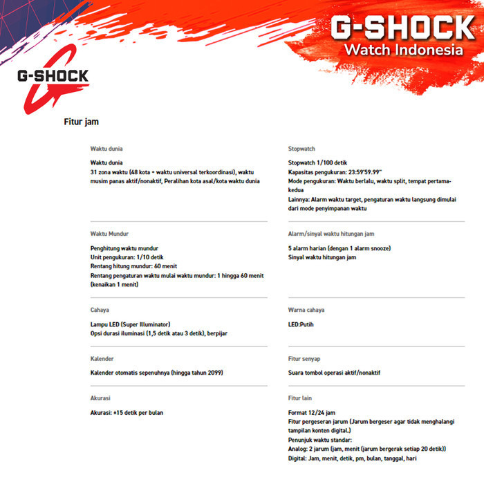 G-Shock Gshock Ga-700-1Bdr Ga-700-1B Ga-700 Ga700 Ga 700