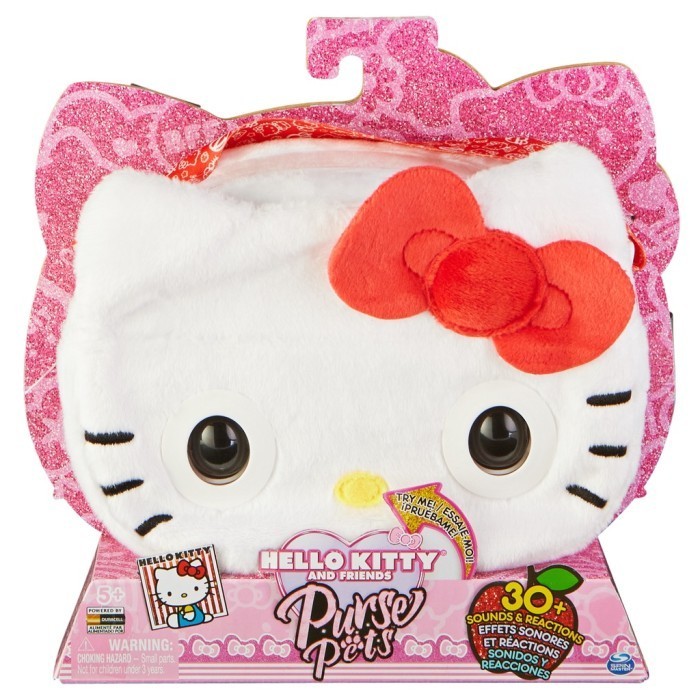 Mainan Interaktif Tas Mini Sanrio Purse Pets