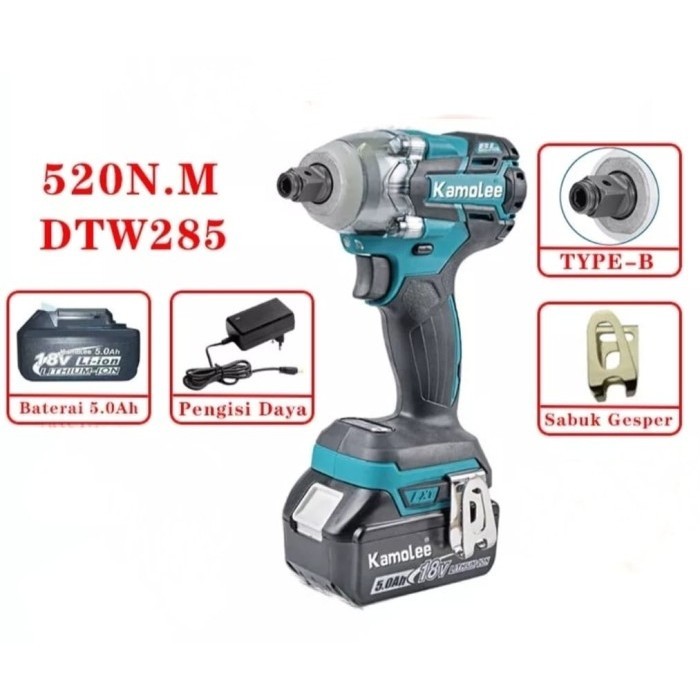 Cordless Impact Wrench 520 nM Brushless