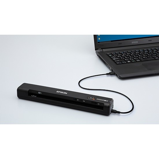 Scanner Epson Workforce Es-60W Es 60W Es60W Wifi Portable Sheetfed