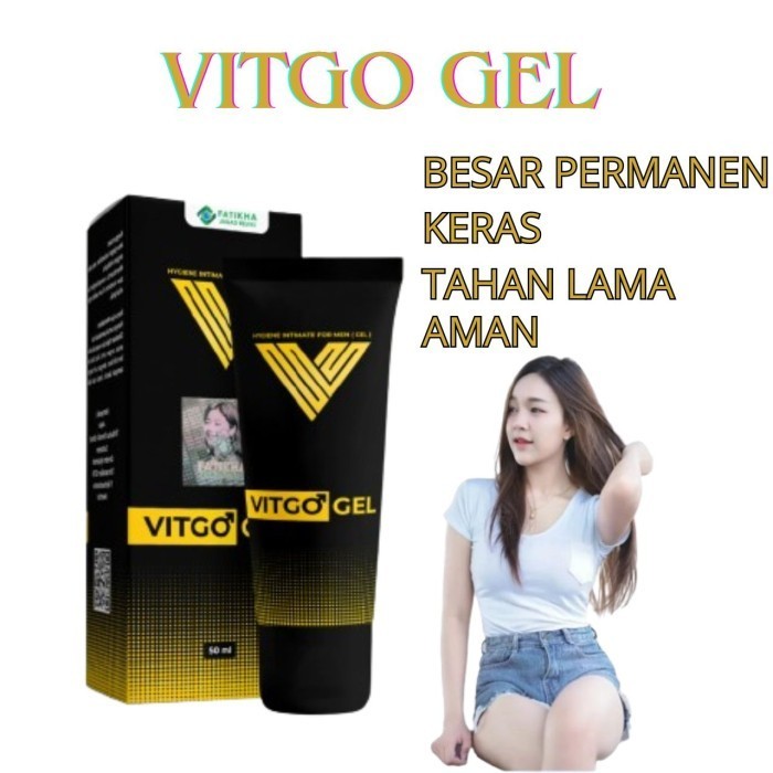 VITGO GEL ASLI BPOM PENAMBAH UKURAN TAHAN LAMA PRIVASI AMAN