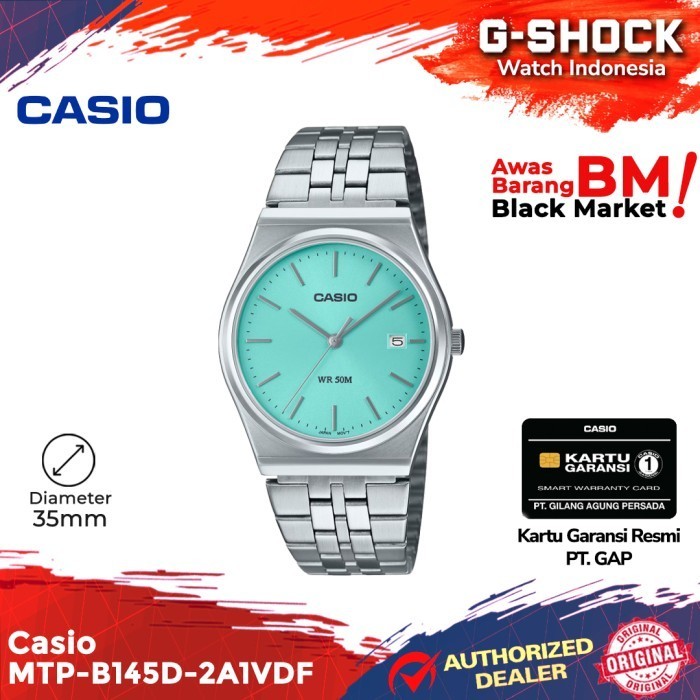 Casio General Mtp-B145D-2A1Vdf Mtp-B145D Mtp-B145 Mtpb145D Mtp B145D Termurah Terlaris Promo