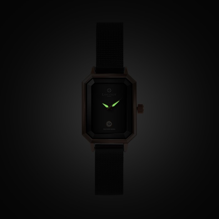 Jam Tangan Lanccelot Solitaire Of Obsidian Wanita