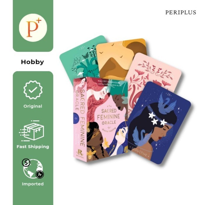 

Sacred Feminine Oracle : Divine Healing - 9781922579416