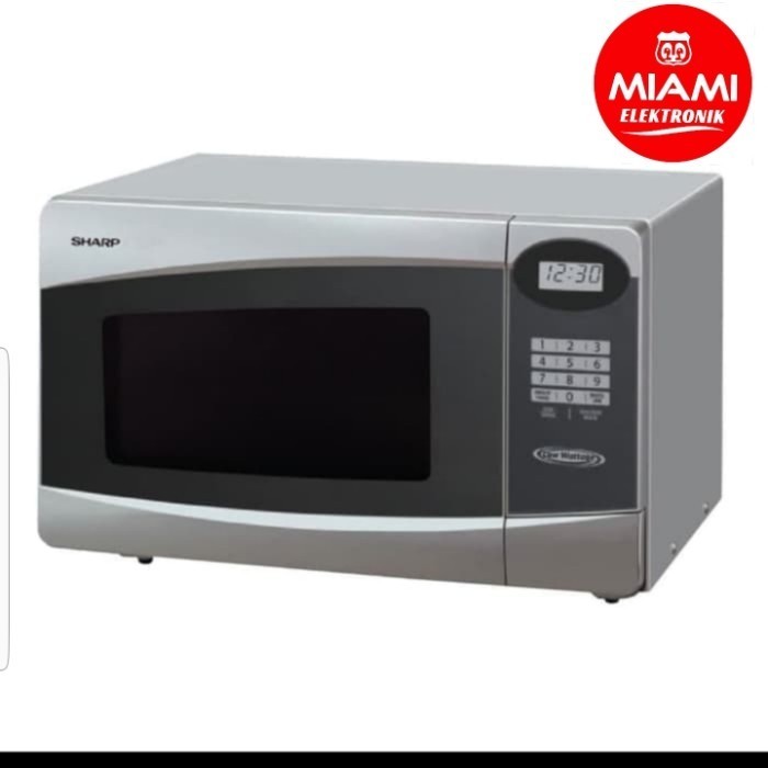 Microwave Sharp R230Rs R 230R Silver Garansi Resmi 399Watt