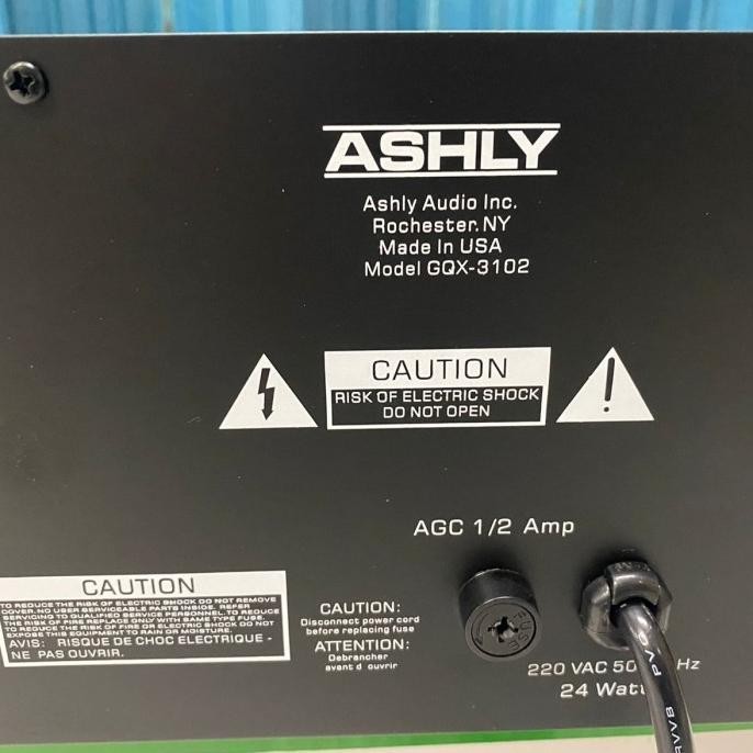Sale Equalizer Ashly Gqx-3102 Made In Usa Baru Termurah Terlaris