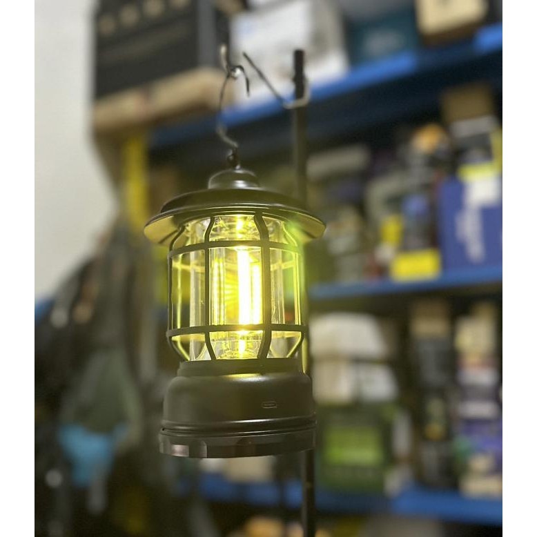 Lampu Lentera Vintage COB - Lampu Tenda Camping Outdoor USB CHARGER