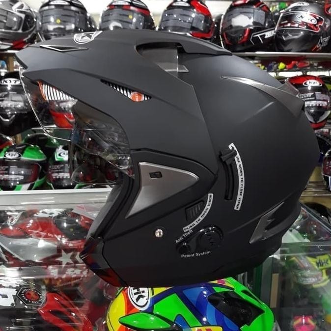 Helm INK TMAX Black Doff Matte Solid T-max