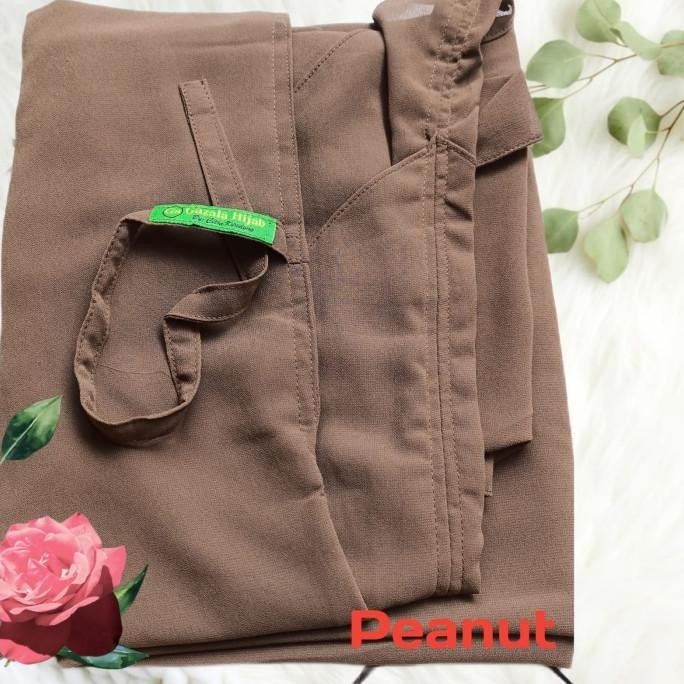 Hijab/Kerudung/Khimar Tali Syar'I Jumbo Model Pinguin 2 Layer Ii