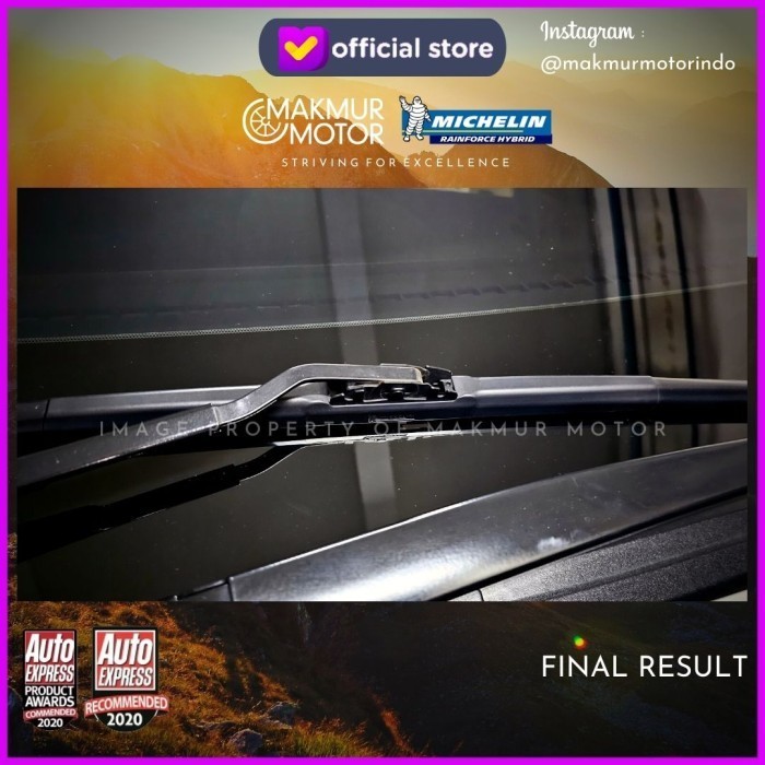 Michelin Rainforce Hybrid Wiper For Brio