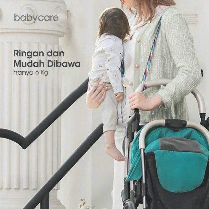 Babycare Easy Stroller / Stroller Lipat Otomatis