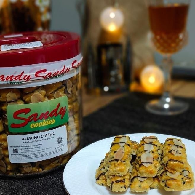 Terlaris Spesial Sandy Cookies Almond Classic