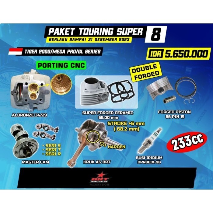 Originial Brt Paket Touring 8 Tiger 200